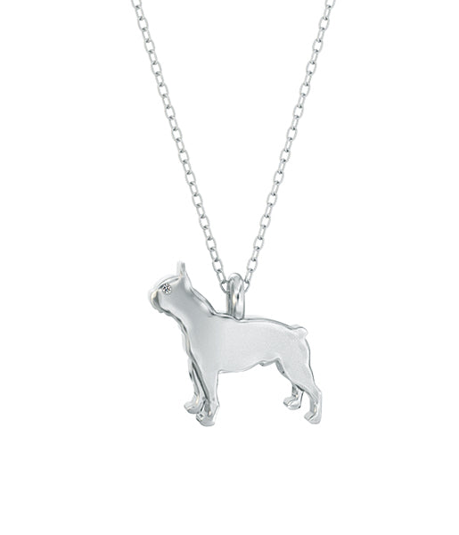 Boston Terrier Dog Breed Military Dog Tag Pendant Necklace with Cord -  Walmart.com
